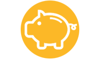 Financial hardship icon